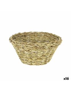 Cestino Multiuso Privilege vimini Ø 21,5 x 21,5 x 9 cm (16 Unità)