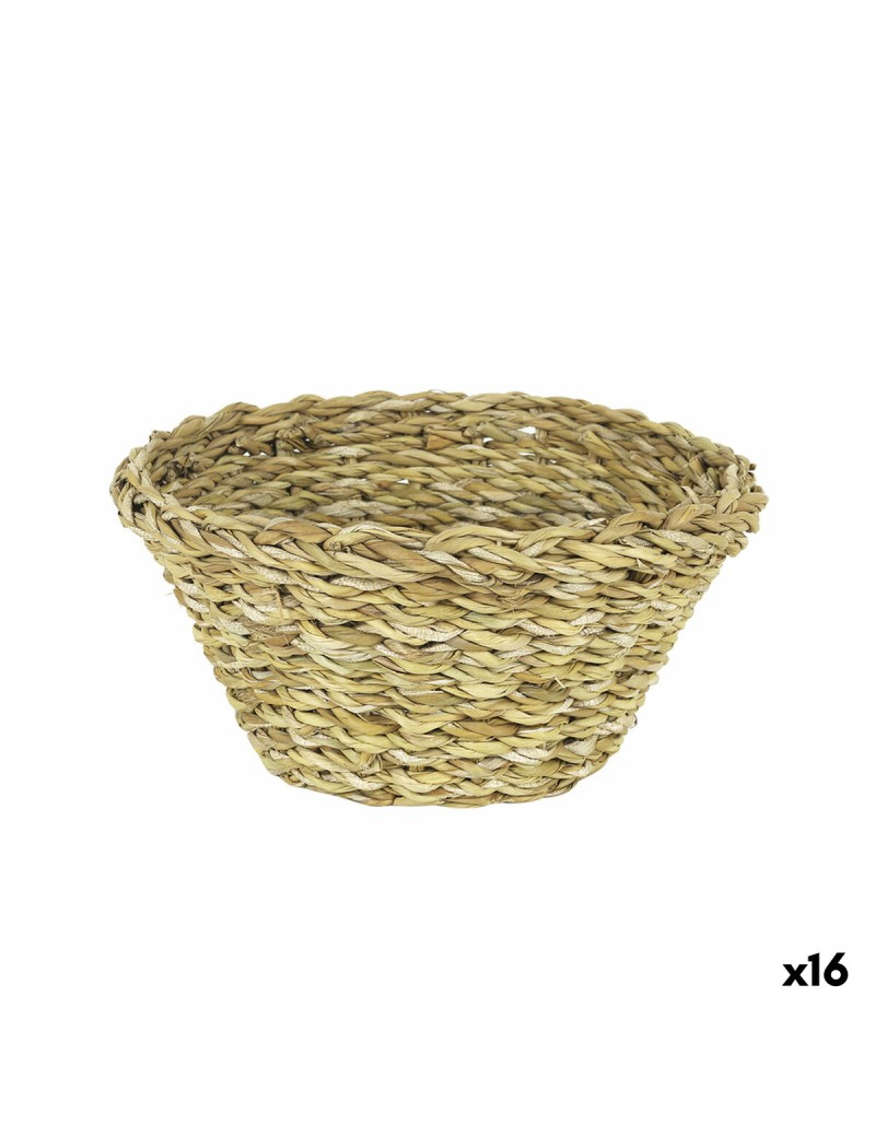Cestino Multiuso Privilege vimini Ø 21,5 x 21,5 x 9 cm (16 Unità)