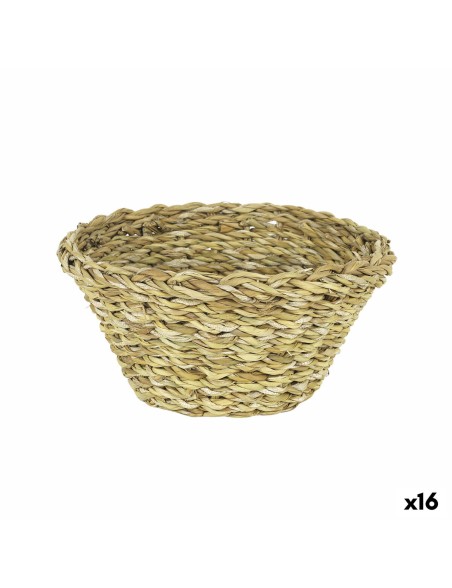 Multi-purpose basket Privilege wicker Ø 21,5 x 21,5 x 9 cm (16 Units)