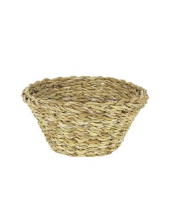 Multi-purpose basket Privilege wicker Ø 21,5 x 21,5 x 9 cm (16 Units)