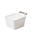 Panier Multi-usages Confortime Plastique Avec des poignées Bois 13 x 11 x 8 cm (36 Unités)
