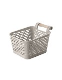 Panier Multi-usages Confortime Plastique Avec des poignées Bois 13 x 11 x 8 cm (36 Unités)