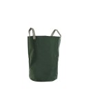 Bolsa de basura de jardín Home ESPRIT Blanco Verde Algodón 40 x 40 x 60 cm