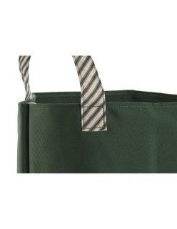 Sac à déchets de jardin Home ESPRIT Blanc Vert Coton 40 x 40 x 60 cm