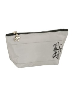 School Toilet Bag Minnie Mouse Teen Sand Light grey 23 x 12 x 8 cm