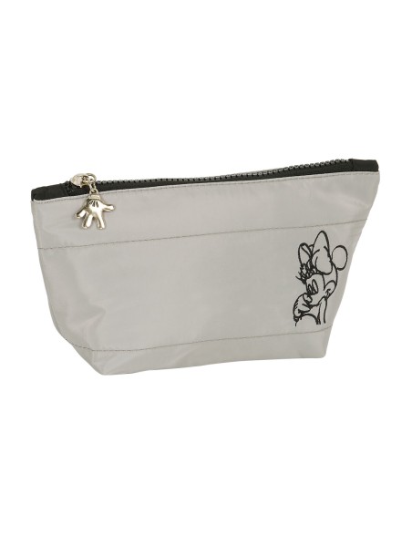 School Toilet Bag Minnie Mouse Teen Sand Light grey 23 x 12 x 8 cm