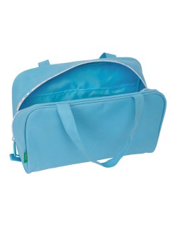 Kulturbeutel für die Schule Benetton Spring Himmelsblau 31 x 14 x 19 cm