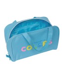 Kulturbeutel für die Schule Benetton Spring Himmelsblau 31 x 14 x 19 cm