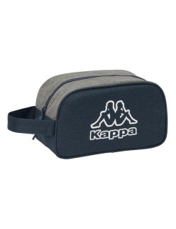 Kulturbeutel für die Schule Kappa Dark navy Grau Marineblau 26 x 15 x 12 cm