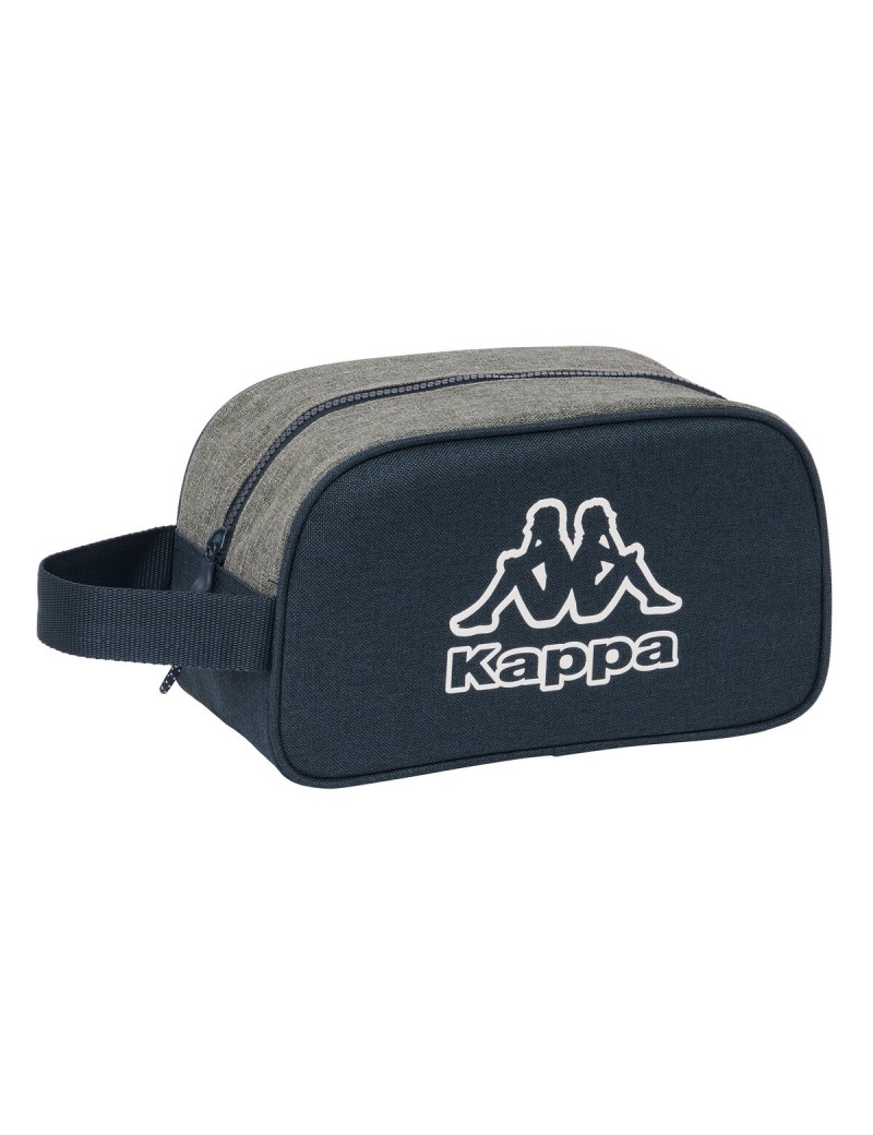 Kulturbeutel für die Schule Kappa Dark navy Grau Marineblau 26 x 15 x 12 cm