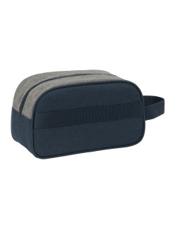 Kulturbeutel für die Schule Kappa Dark navy Grau Marineblau 26 x 15 x 12 cm