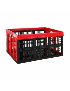Caixa Dobrável com Alças Tontarelli Voilà Vermelho 45 L 53 x 37 x 27 cm (10 Unidades)