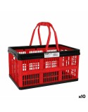 Caixa Dobrável com Alças Tontarelli Voilà 16 L Vermelho 39 x 25,5 x 21 cm (10 Unidades)