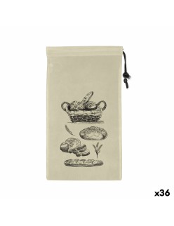 Set de Bolsas Reutilizables para Alimentos Quttin Pan TNT (Non Woven) 2 Piezas 25 x 45 cm (36 Unidades)