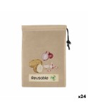 Bolsa Reutilizable para Alimentos Quttin TNT (Non Woven) 44,5 x 29,5 cm (24 Unidades)