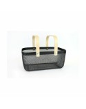 Panier Multi-usages Confortime Métal Bois 40 x 28 x 18 cm (6 Unités)