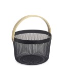Cestino Multiuso Confortime Metallo Legno 25,5 x 17,5 cm (6 Unità)