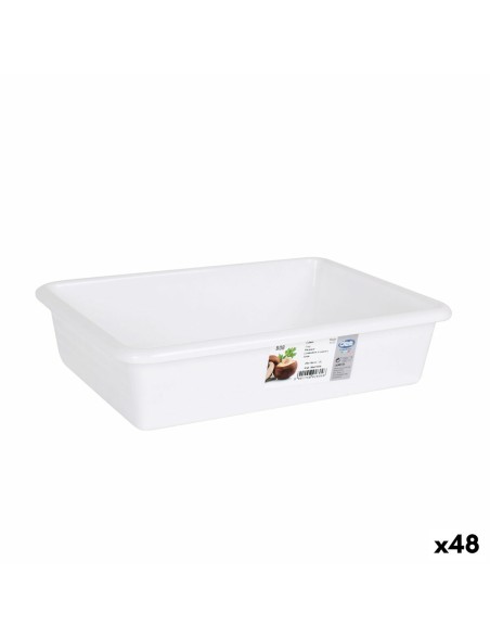 Contenitore di Plastica Dem Bobby 2 L 26 x 19 x 5 cm (48 Unità)