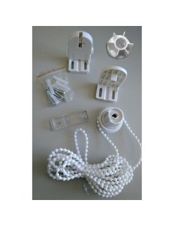Store transparent Naturals Blanc Polyester (Reconditionné A)