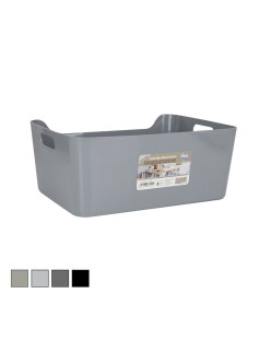 Panier Multi-usages Dem Avec des poignées 33 x 24 x 14,5 cm (12 Unités)