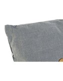 Cojín Home ESPRIT Azul Beige Mediterráneo 60 x 20 x 60 cm (3 Unidades)