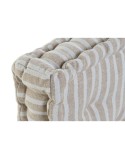 Cojín Home ESPRIT Amarillo Beige Mediterráneo 56 x 56 x 13 cm (3 Unidades)