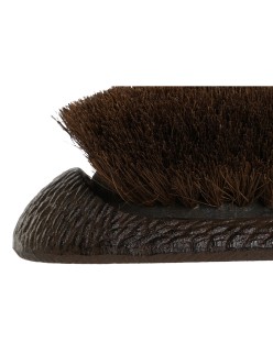 Felpudo Home ESPRIT Marrón oscuro Hierro 28 x 12,5 x 9,5 cm Erizo