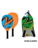 Beach Spades with Ball Aktive Wood 21 x 44 x 1 cm (12 Units)