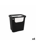Secchio per Raccolta Differenziata Tontarelli Moda double Bianco (6 Unità) 24 L
