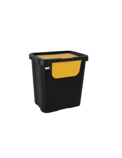 Secchio per Raccolta Differenziata Tontarelli Moda double Giallo (6 Unità) 24 L