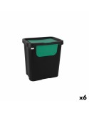 Secchio per Raccolta Differenziata Tontarelli Moda double Verde (6 Unità) 24 L