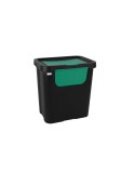 Secchio per Raccolta Differenziata Tontarelli Moda double Verde (6 Unità) 24 L