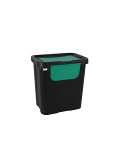 Secchio per Raccolta Differenziata Tontarelli Moda double Verde (6 Unità) 24 L