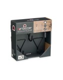 Grucce Nero Metallo Triangolare Set 3 Pezzi (6 Unità)