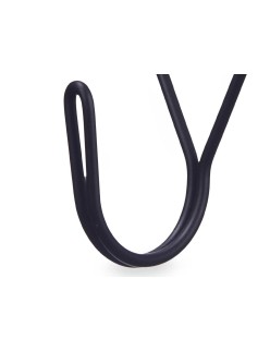 Cabides Preto Metal Triangular Conjunto 3 Peças (6 Unidades)