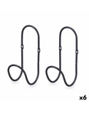 Grucce Nero Metallo Set 2 Pezzi (6 Unità)