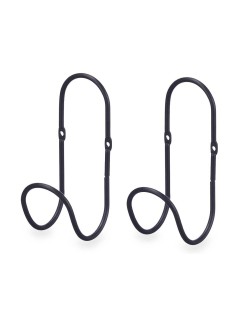 Grucce Nero Metallo Set 2 Pezzi (6 Unità)