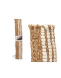 Carpet Black Natural Stripes 70 x 1 x 140 cm (8 Units)