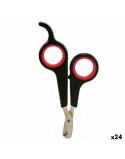 Tagliaunghie Nero Rosso 6 x 0,5 x 11,5 cm Animali Domestici (24 Unità)
