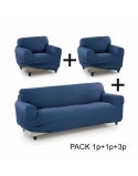 Housse de canapé Sofakover Pocket Trio Romeo 3 Unités
