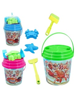 Strandspielzeuge-Set Juinsa 17 x 17 cm Krabbe