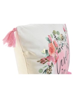 Cojín Home ESPRIT Romántico 45 x 5 x 45 cm (2 Unidades)