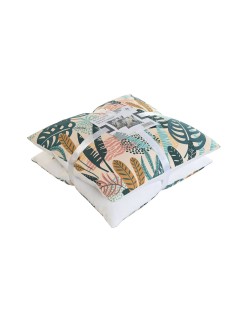 Set de cojines Home ESPRIT Selva 45 x 5 x 45 cm (2 Unidades)