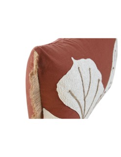 Cuscino Home ESPRIT Bianco Terracotta Boho 50 x 5 x 30 cm