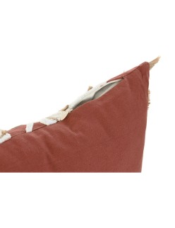 Cuscino Home ESPRIT Bianco Terracotta Boho 50 x 5 x 30 cm