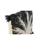 Cojín Home ESPRIT Negro Boho Palmera 45 x 5 x 45 cm
