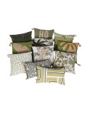 Cojín Home ESPRIT Verde Boho 45 x 5 x 45 cm