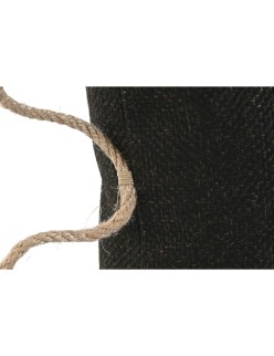 Cojín Home ESPRIT Negro 45 x 15 x 45 cm