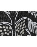 Cojín Home ESPRIT Blanco Negro Palmera 42 x 15 x 42 cm