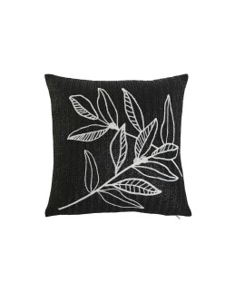 Cojín Home ESPRIT Blanco Negro 42 x 15 x 42 cm